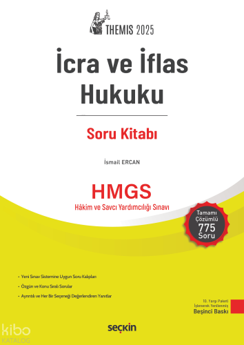 THEMIS 2025  – İcra ve İflas Hukuku Soru Kitabı;HGMS - Hakim ve Savcı  Yardımcılığı Sınavı