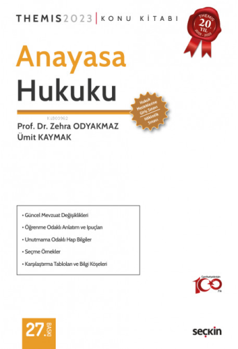 Themis Anayasa Hukuku Konu Kitabı