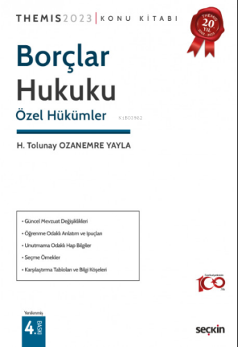 Themis – Borçlar Hukuku Özel Hükümler – Konu Kitabı