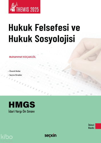 Themis – Hukuk Felsefesi ve Hukuk Sosyolojisi Konu Kitabı