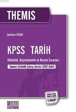 THEMIS KPSS Tarih; Hakimlik, Kaymakamlık ve Kurum Sınavları