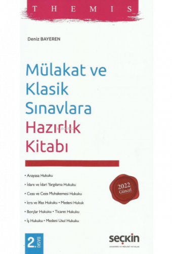 Themıs Mülakat ve Klasik Sınavlara Hazırlık Kitabı