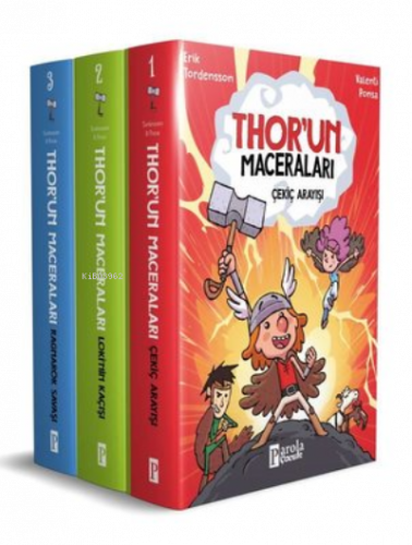 Thor'un Maceraları Seti - 3 Kitap Takım