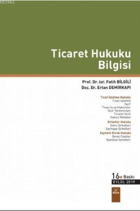 Ticaret Hukuku Bilgisi