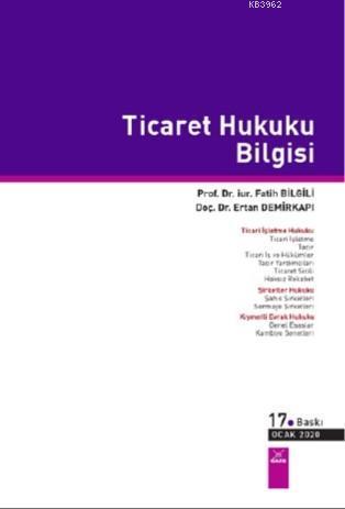 Ticaret Hukuku Bilgisi