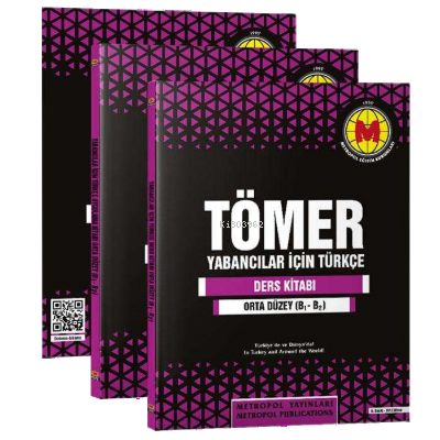 Tömer -Yabancılar İçin Türkçe Öğretim Seti (B1-B2) Orta Düzey