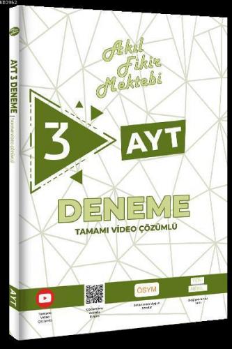 Tonguç Yayınları AYT 3lü Deneme Akıl Fikir Mektebi Tonguç