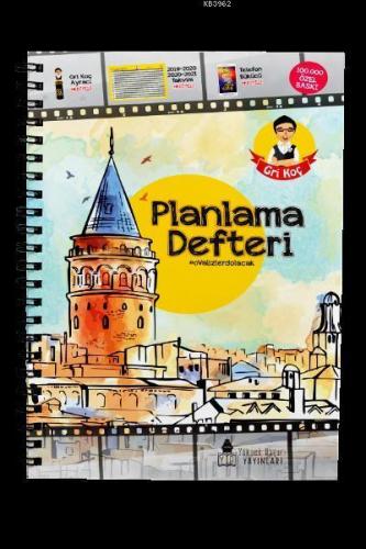 Tonguç Yayınları Gri Koç Planlama Defteri Takvim Hediyeli Tonguç