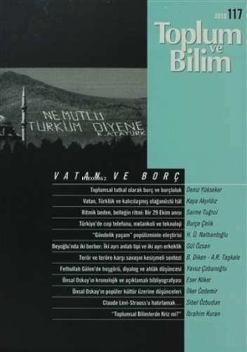 Toplum ve Bilim Sayı: 117