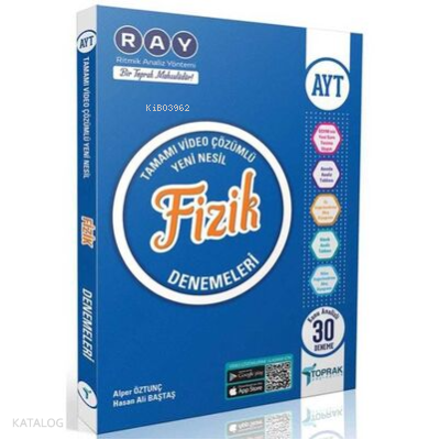 Toprak Ayt Fizik Ray Deneme Sınavı