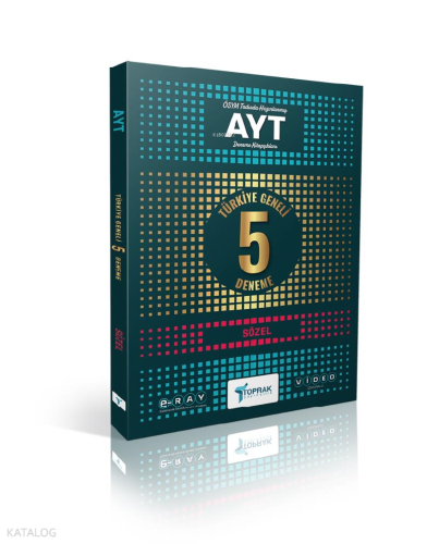 Toprak Yayınları AYT 5'Lİ Paket Deneme