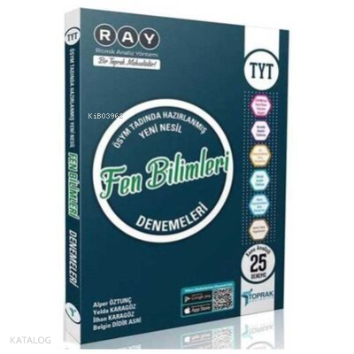 Toprak Yayınları Tyt Fen Bilimleri Deneme Kitabı