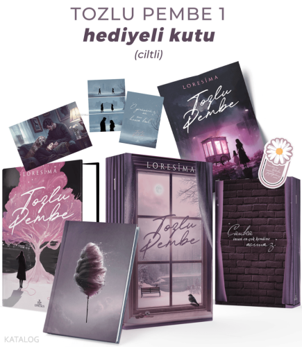 Tozlu Pembe 1  (Hediyeli Kutulu-Ciltli)