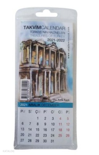 Treasures of Turkey  2022-2023 Takvim