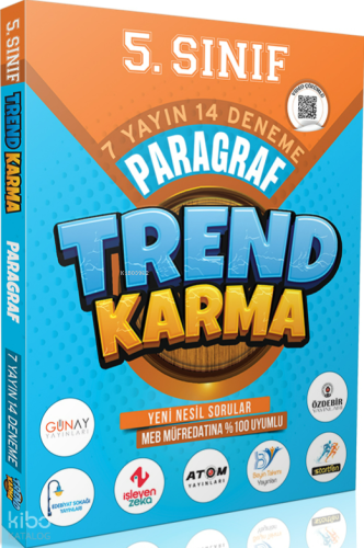 Trend Karma 5. Sınıf Paragraf Denemeleri 7 Yayın 14 Deneme