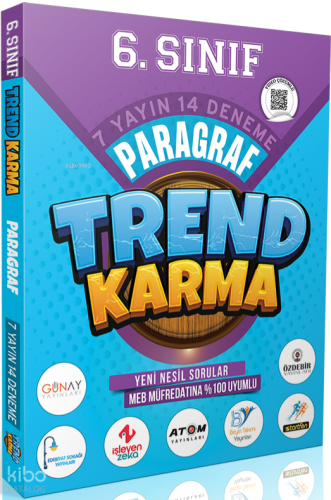 Trend Karma 6. Sınıf Paragraf Denemeleri 7 Yayın 14 Deneme