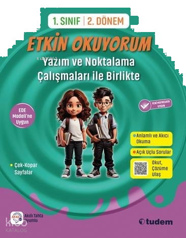 Tudem 1. Sınıf 2. Dönem Etkin Okuyorum