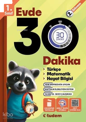 Tudem 1. Sınıf 2. Dönem Evde 30 Dakika