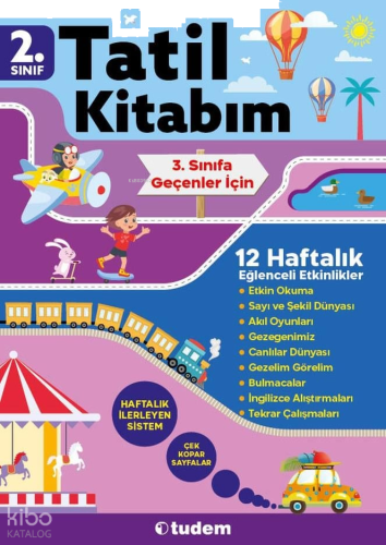Tudem 2. Sınıf Tatil Kitabım