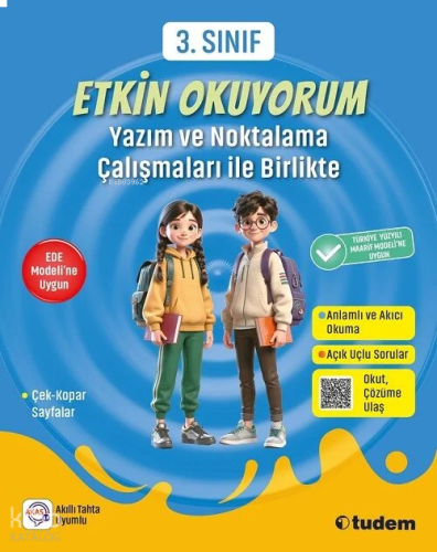 Tudem 3. Sınıf Etkin Okuyorum - Yazım ve Noktalama Çalışmaları ile Bir