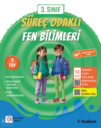 Tudem 3. Sınıf Süreç Odaklı Fen Bilimleri