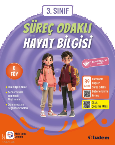 Tudem 3. Sınıf Süreç Odaklı Hayat Bilgisi