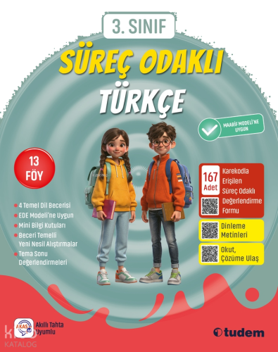 Tudem 3. Sınıf Süreç Odaklı Türkçe