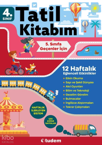 Tudem 4. Sınıf Tatil Kitabım