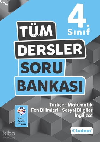 Tudem 4. Sınıf Tüm Dersler Soru Bankası