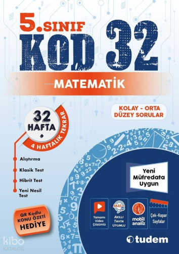 Tudem 5. Sınıf Matematik Kod 32