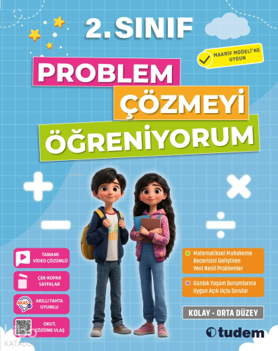 Tudem Yayınları 2. Sınıf Problem Çözmeyi Öğreniyorum