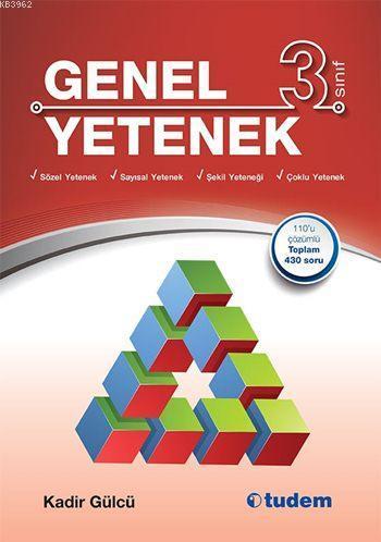 Tudem Yayınları 3. Sınıf Genel Yetenek Kitabı Tudem