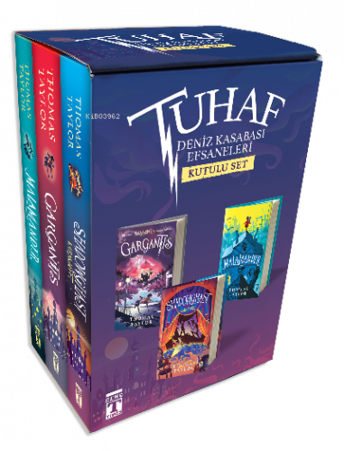 Tuhaf Deniz Kasabası Efsaneleri Seti (Ciltli 3 Kitap)