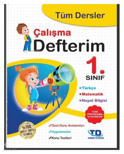 Tüm Ders Konu Anlatımlı Çalışma Defteri 1.Sınıf