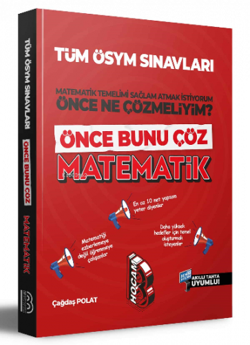 Tüm ÖSYM Sınavları İçin Önce Bunu Çöz Matematik Soru Bankası
