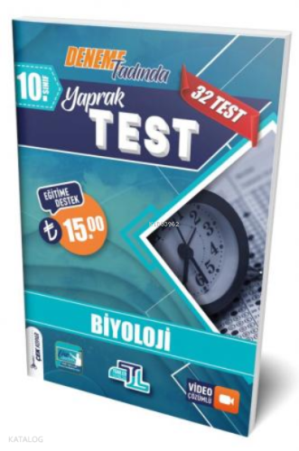 Tümler Yayınları 10. Sınıf Biyoloji Yaprak Test