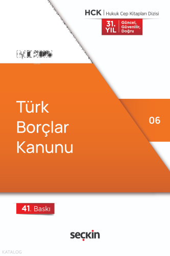Türk Borçlar Kanunu (Cep Kitabı)