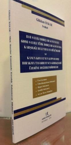 Türk Borçlar Kanununda Karşılığı Bulunmayan Hükümler