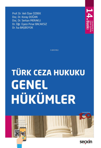 Türk Ceza Hukuku Genel Hükümler