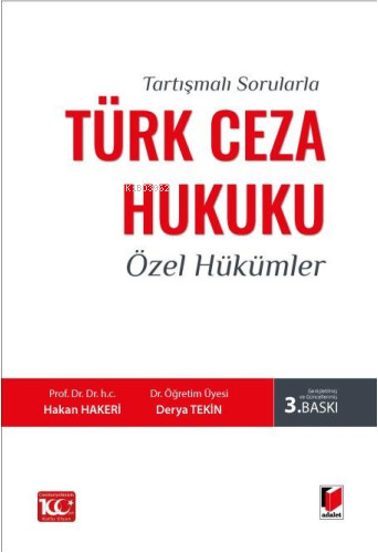 Türk Ceza Hukuku Özel Hükümler