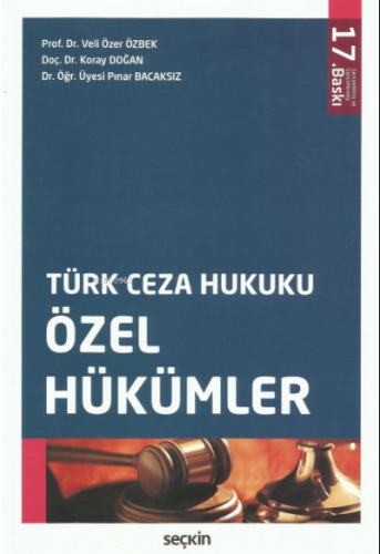 Türk Ceza Hukuku Özel Hükümler