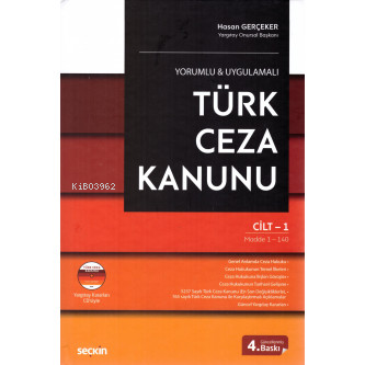 Türk Ceza Kanunu (2 Cilt)