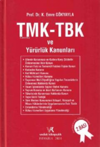 Türk Medeni Kanunu & Borçlar Kanunu ve Yürürlük Kanunları