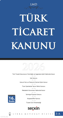 Türk Ticaret Kanunu (Ciltli)