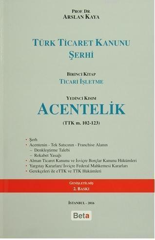 Türk Ticaret Kanunu Şerhi