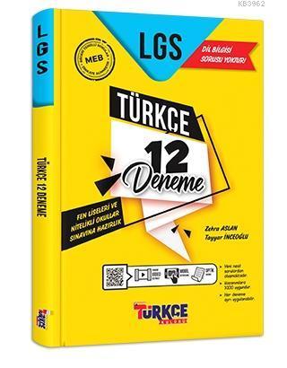 Türkçe Kulübü Lgs Türkçe 12 Deneme