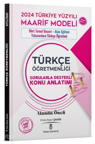 Türkçe ÖABTDEYİZ ÖABT Türkçe Dört Temel Beceri ve Alan Eğitimi Konu Anlatımı