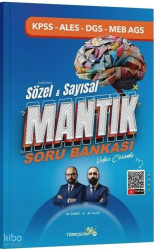 Türkçecim TV KPSS DGS ALES MEB-AGS Sözel-Sayısal Mantık Soru Bankası Ç
