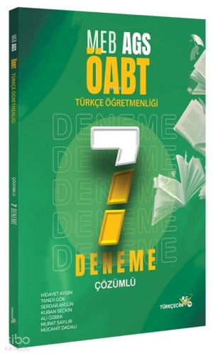 Türkçecim TV ÖABT MEB-AGS Türkçe Öğretmenliği 7 Deneme Çözümlü