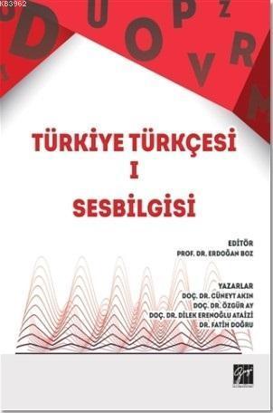 Türkiye Türkçesi 1; Ses Bilgisi